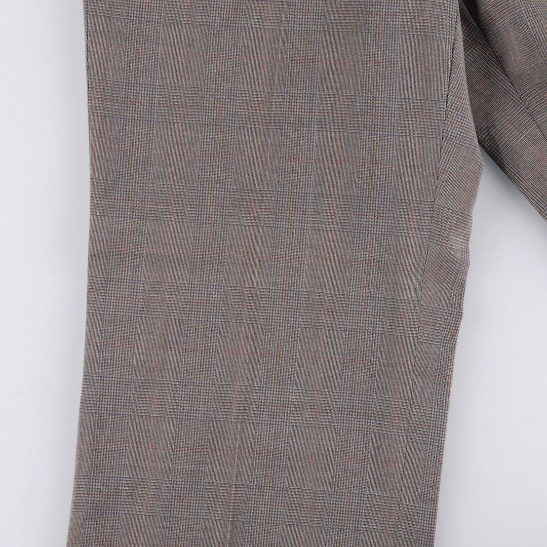 Vintage Gun Club Check Men's Slacks, Size W33 unclear gray type Vintage Second Hand