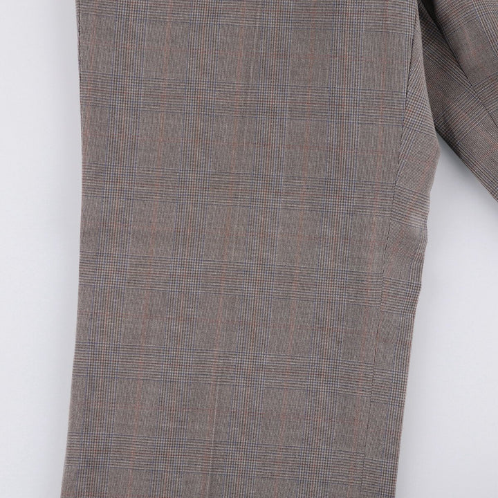 Vintage Gun Club Check Men's Slacks, Size W33 unclear gray type Vintage Second Hand