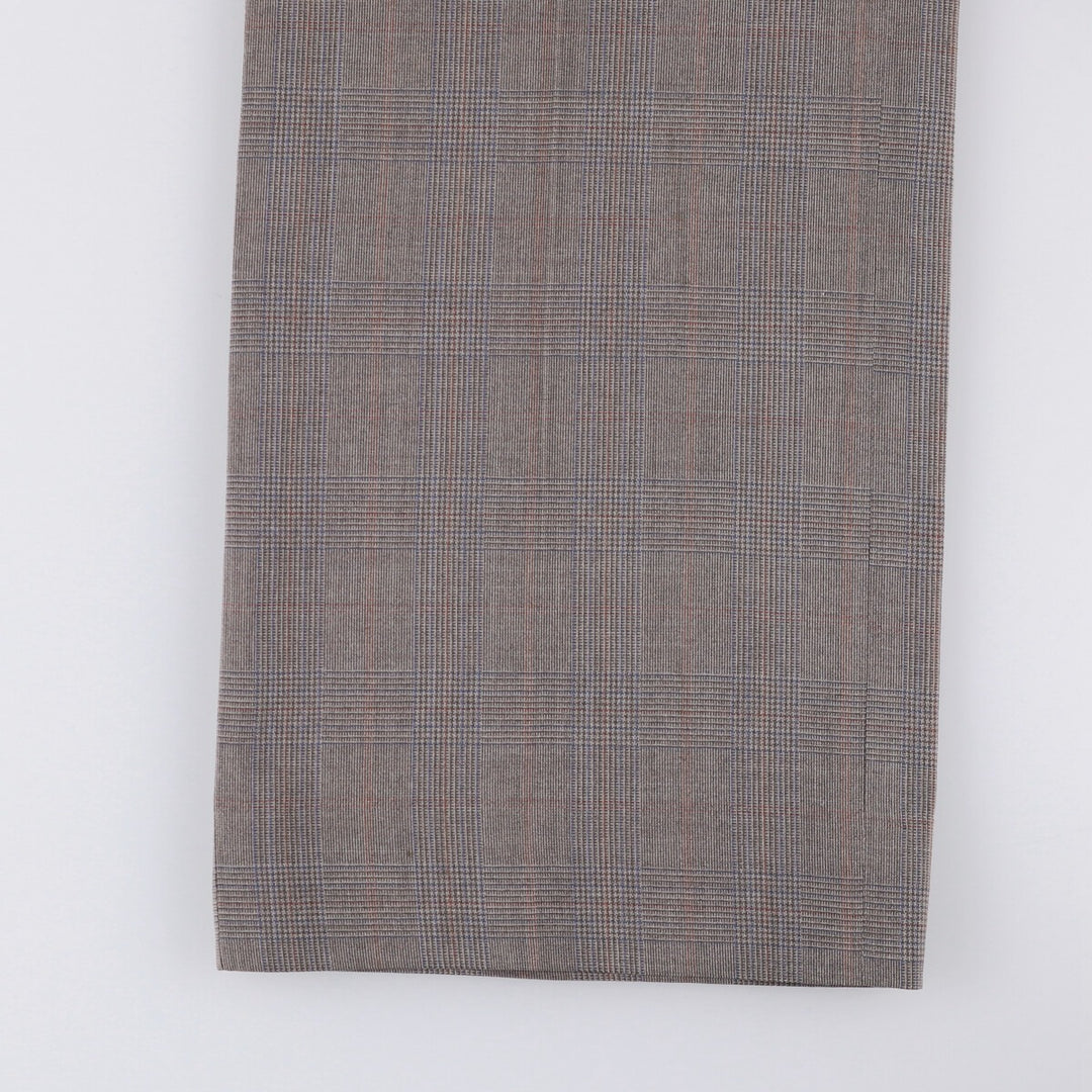 Vintage Gun Club Check Men's Slacks, Size W33 unclear gray type Vintage Second Hand