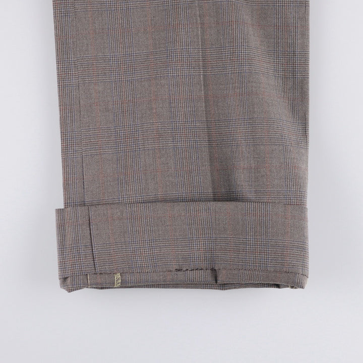 Vintage Gun Club Check Men's Slacks, Size W33 unclear gray type Vintage Second Hand