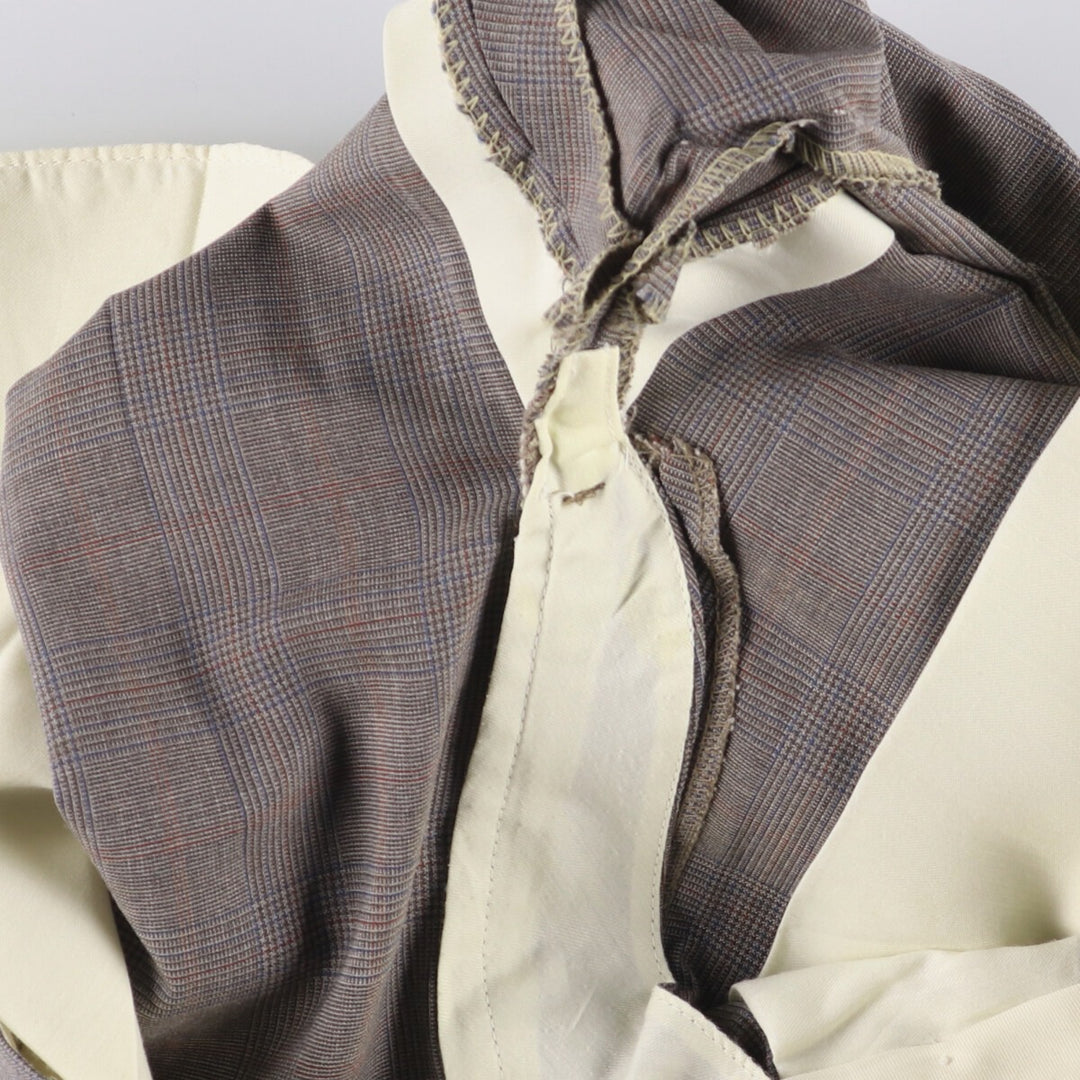 Vintage Gun Club Check Men's Slacks, Size W33 unclear gray type Vintage Second Hand