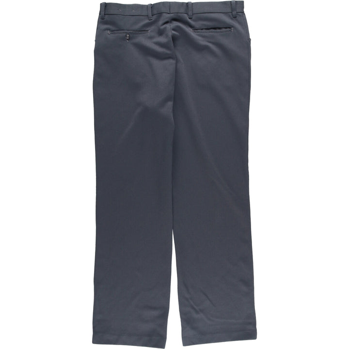 90'S Vintage Men's Slacks, Made in USA, Size 36 (approx.) unclear gray type Vintage Second Hand