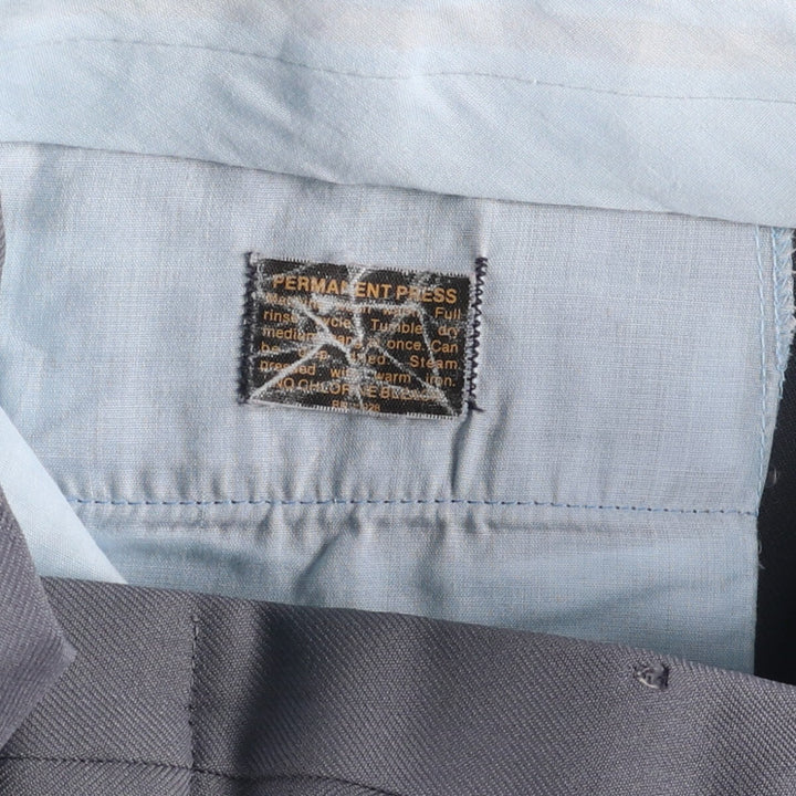 Vintage slacks for men (w31 equivalent) unclear gray type Vintage Second Hand