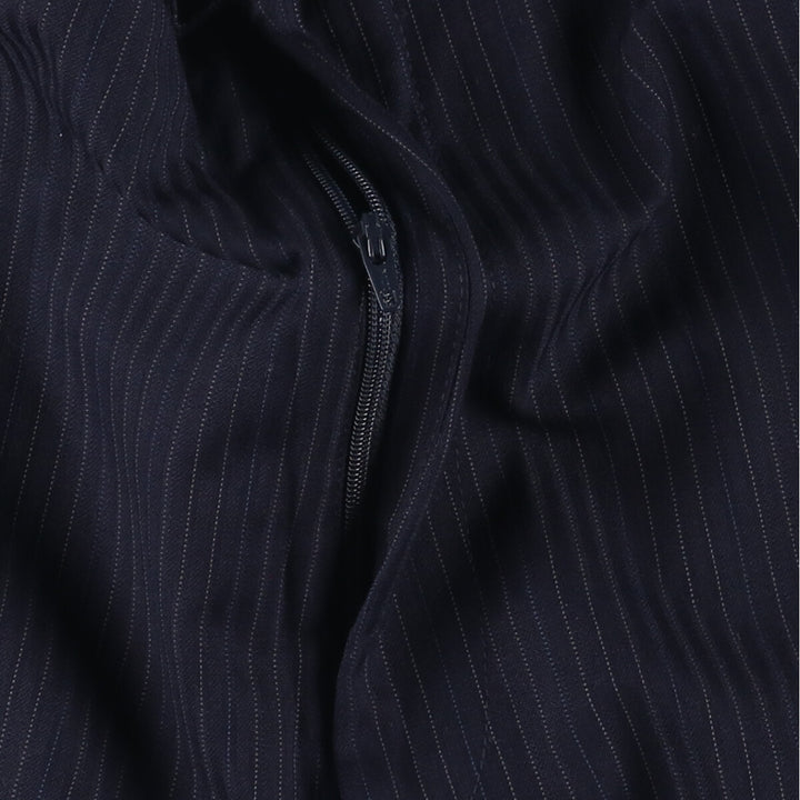 Calvin Klein Stripe Pattern Slacks Pants Men's W32 unclear navy blue type Vintage Second Hand