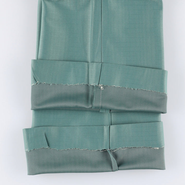 Vintage men's flare pants, size W34 unclear Emerald green Vintage Second Hand