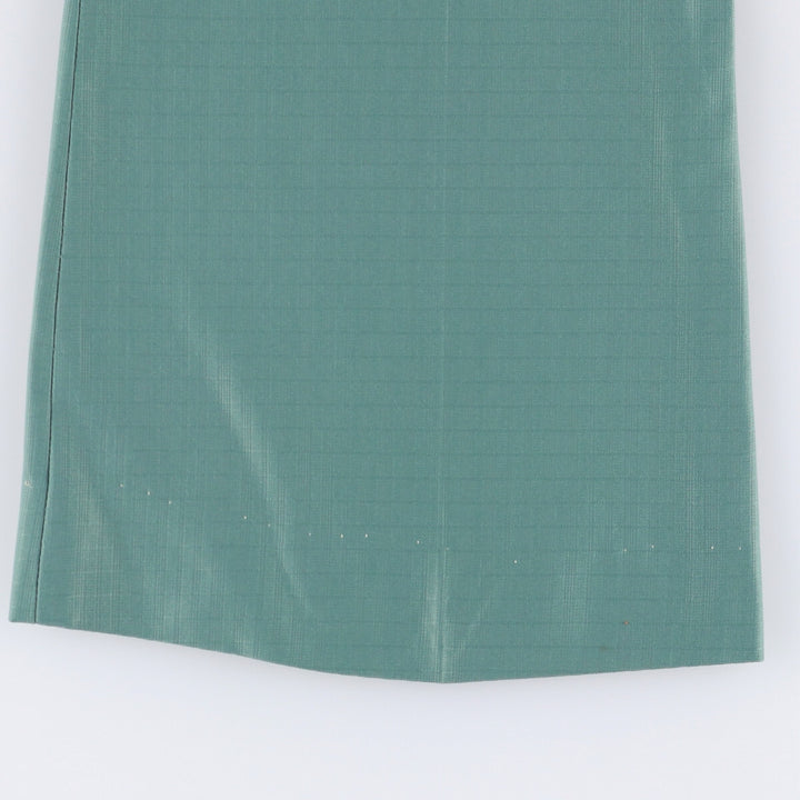 Vintage men's flare pants, size W34 unclear Emerald green Vintage Second Hand