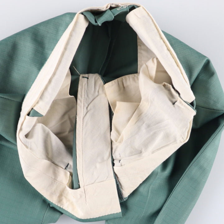 Vintage men's flare pants, size W34 unclear Emerald green Vintage Second Hand