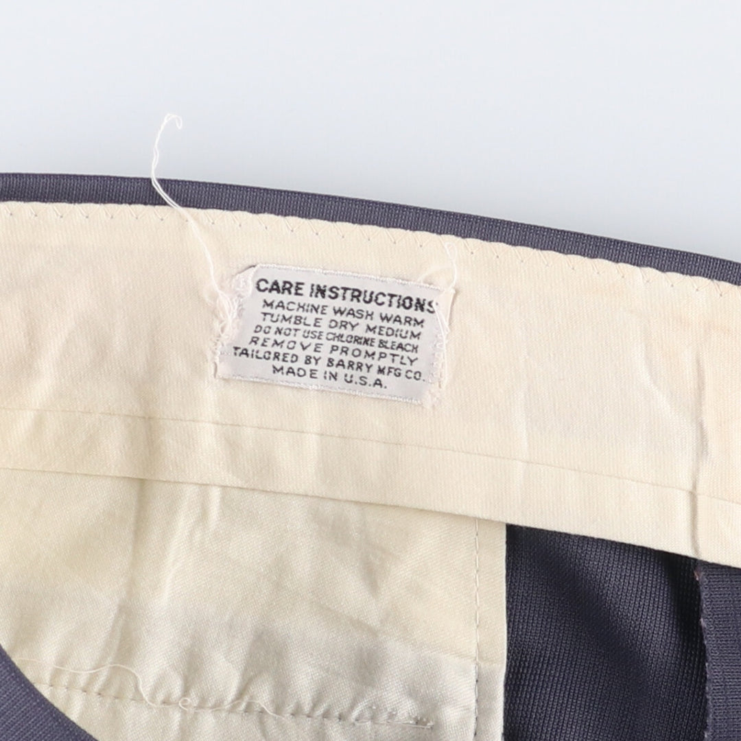 Vintage men's slacks, made in the USA, size W38 unclear gray type Vintage Second Hand