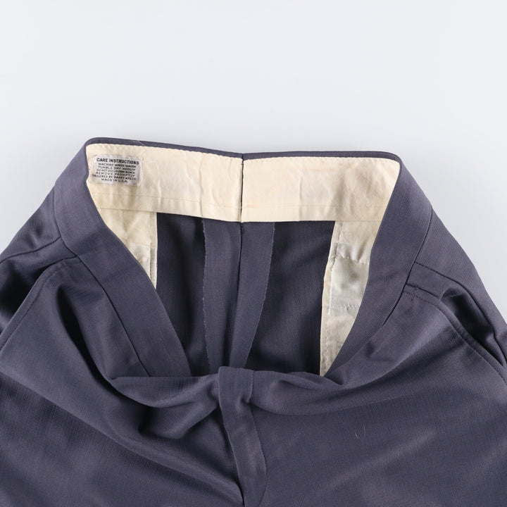 Vintage men's slacks, made in the USA, size W38 unclear gray type Vintage Second Hand