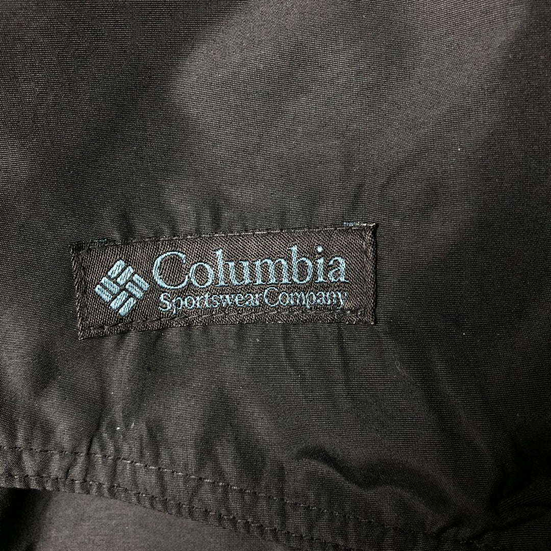 90'S Columbia WinterGame Mountain Jacket, White Tag, Men's Size L, Vintage Shell Jacket Nylon black type Vintage Second Hand