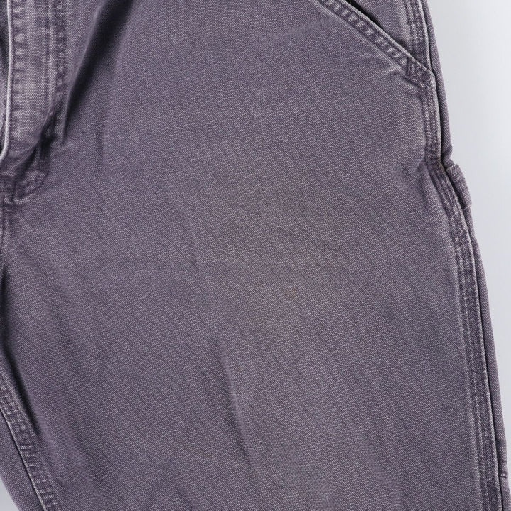 00'S Carhartt Dungaree Fit Duck Painter Pants Men's W35 equivalent cotton Charcoal Vintage Second Hand