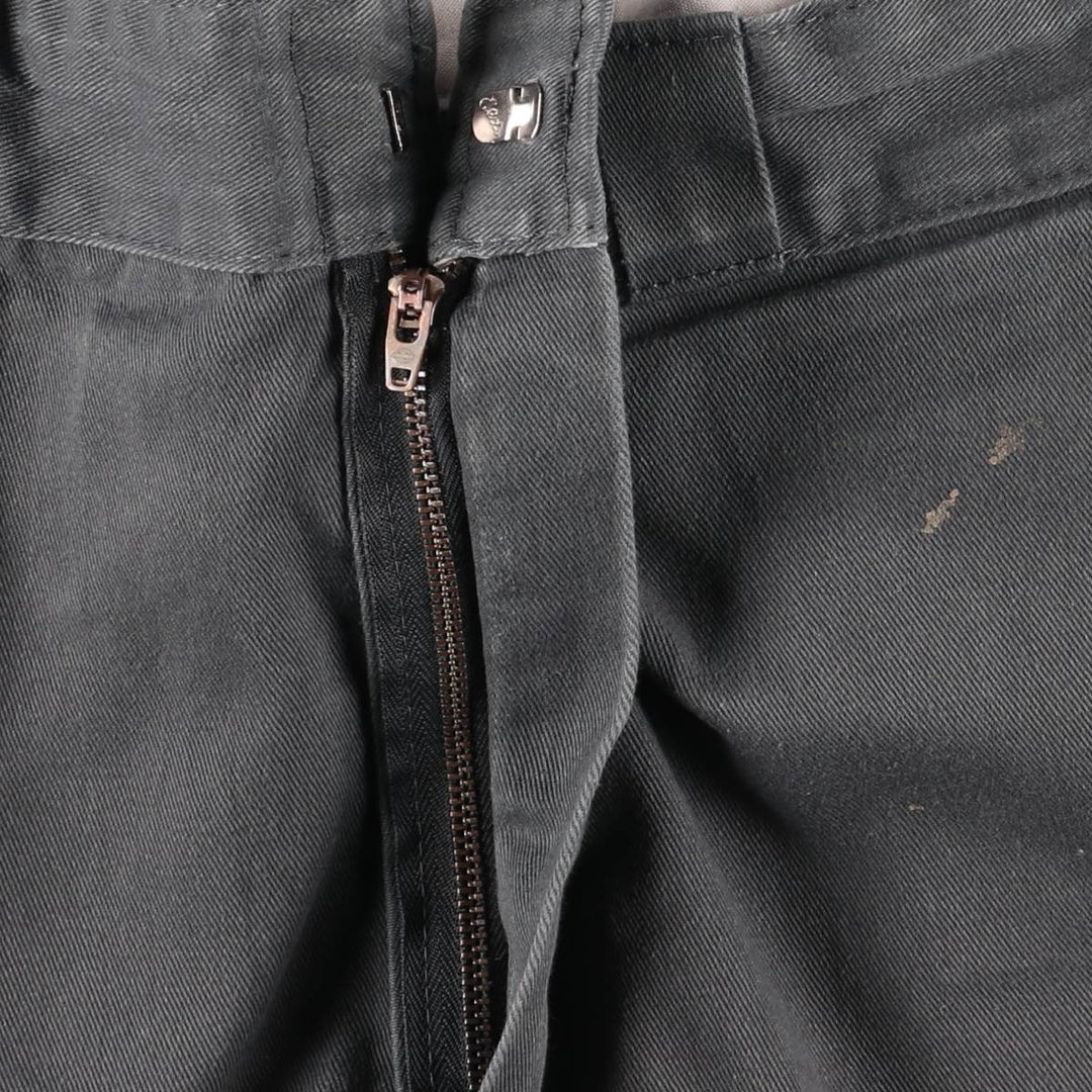 Dickies Loose Fit Work Shorts, Half Pants, Men's, W37 equivalent polyester gray type Vintage Second Hand