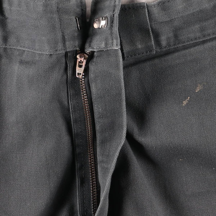 Dickies Loose Fit Work Shorts, Half Pants, Men's, W37 equivalent polyester gray type Vintage Second Hand