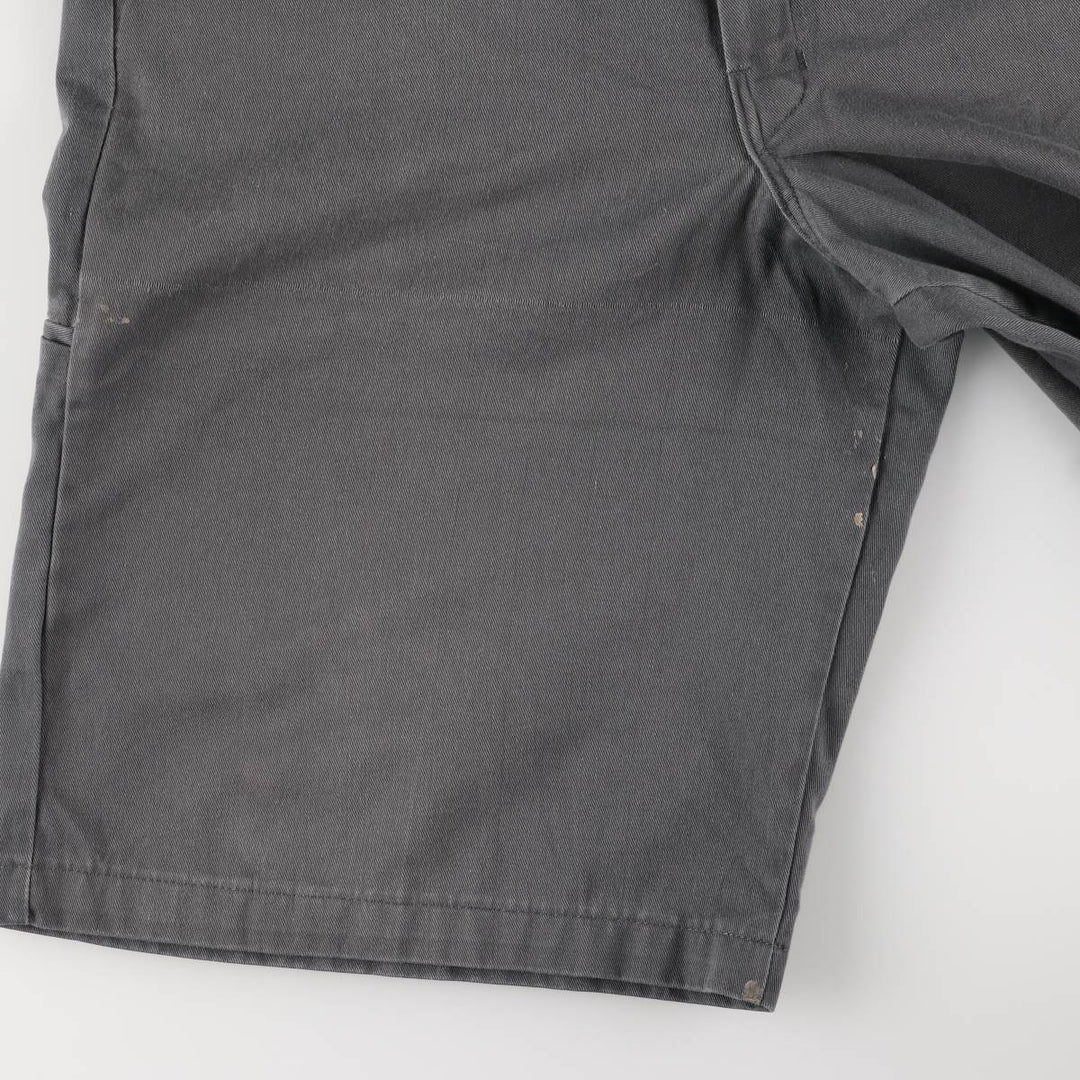 Dickies Loose Fit Work Shorts, Half Pants, Men's, W37 equivalent polyester gray type Vintage Second Hand