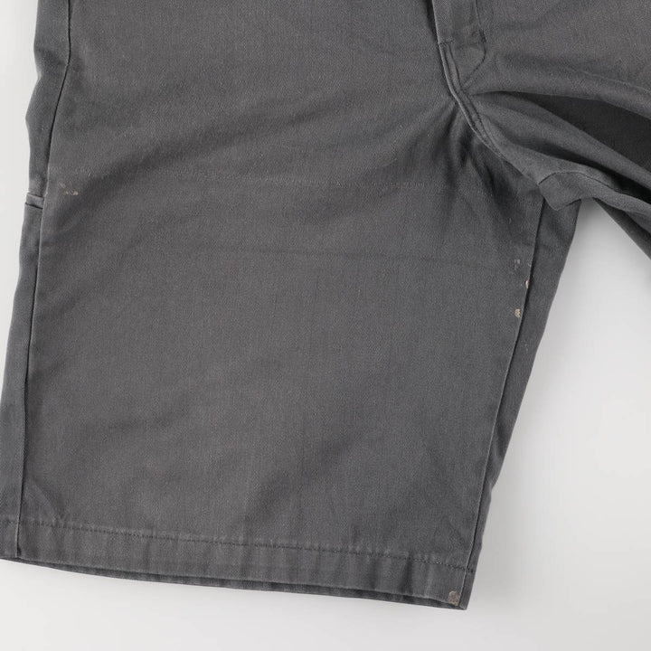 Dickies Loose Fit Work Shorts, Half Pants, Men's, W37 equivalent polyester gray type Vintage Second Hand