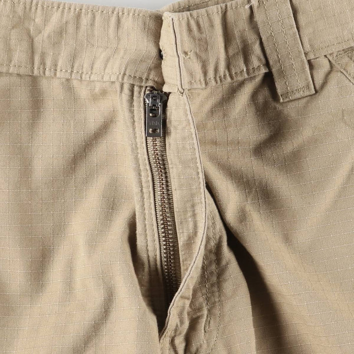 Carhartt Relaxed Fit Ripstop Work Shorts, Men's Size W35 cotton Beige type Vintage Second Hand