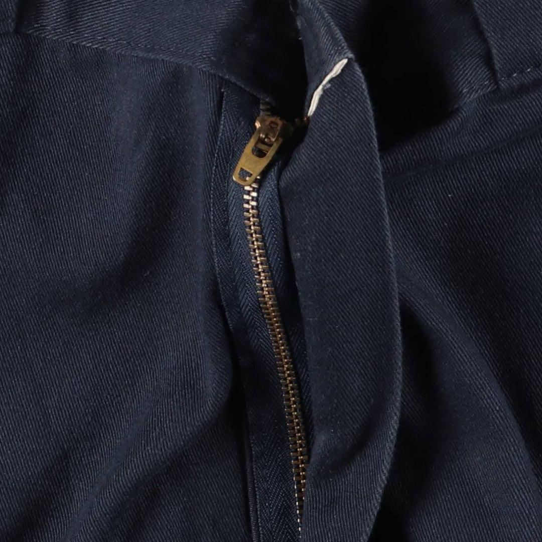 Dickies Work Shorts, Half Pants, Men's, W36 equivalent polyester navy blue type Vintage Second Hand