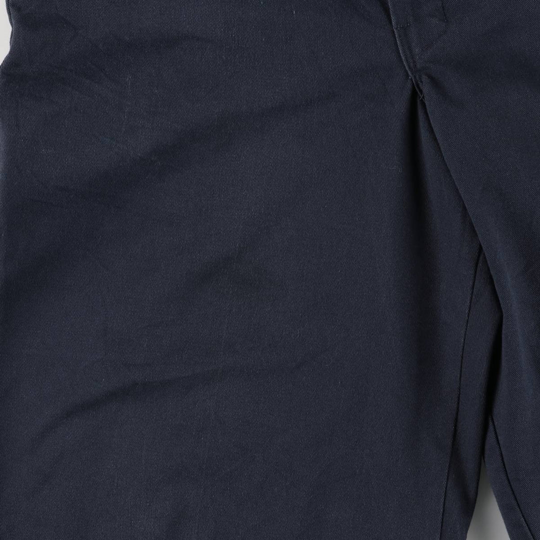 Dickies Work Shorts, Half Pants, Men's, W36 equivalent polyester navy blue type Vintage Second Hand