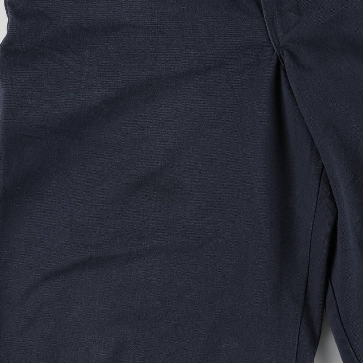 Dickies Work Shorts, Half Pants, Men's, W36 equivalent polyester navy blue type Vintage Second Hand