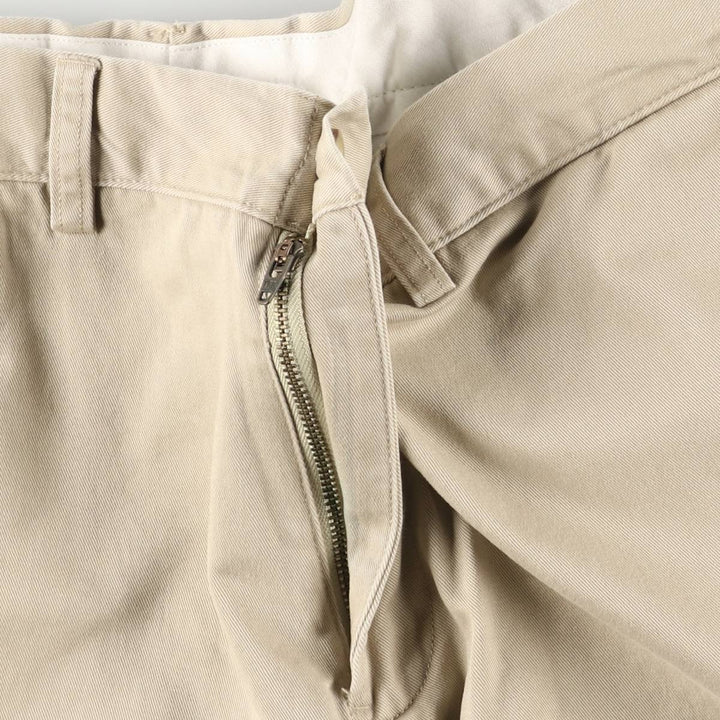 Ralph Lauren POLO by Ralph Lauren Chino Shorts, Men's, Size W35 cotton Beige type Vintage Second Hand