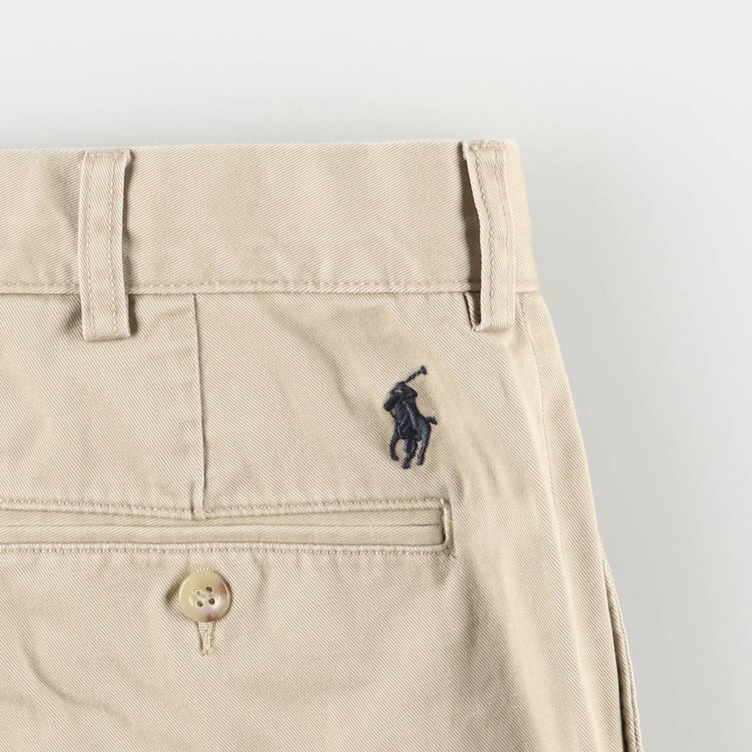 Ralph Lauren POLO by Ralph Lauren Chino Shorts, Men's, Size W35 cotton Beige type Vintage Second Hand