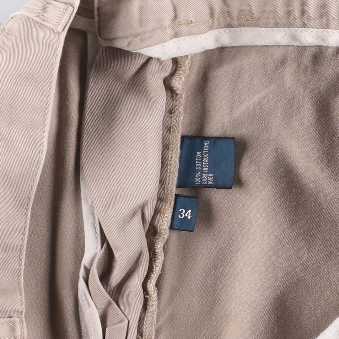 Ralph Lauren POLO by Ralph Lauren PROSPECT SHORT Chino shorts Short pants Men's W34 equivalent cotton Beige type Vintage Second Hand