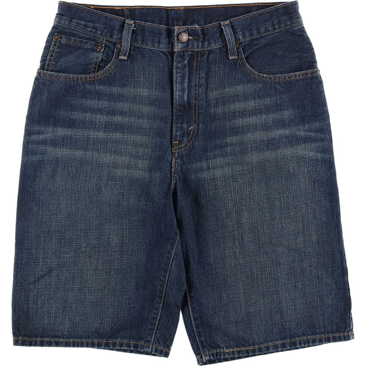 Levi's 569 Loose Straight Denim Shorts, Men's Size 35 cotton blue type Vintage Second Hand