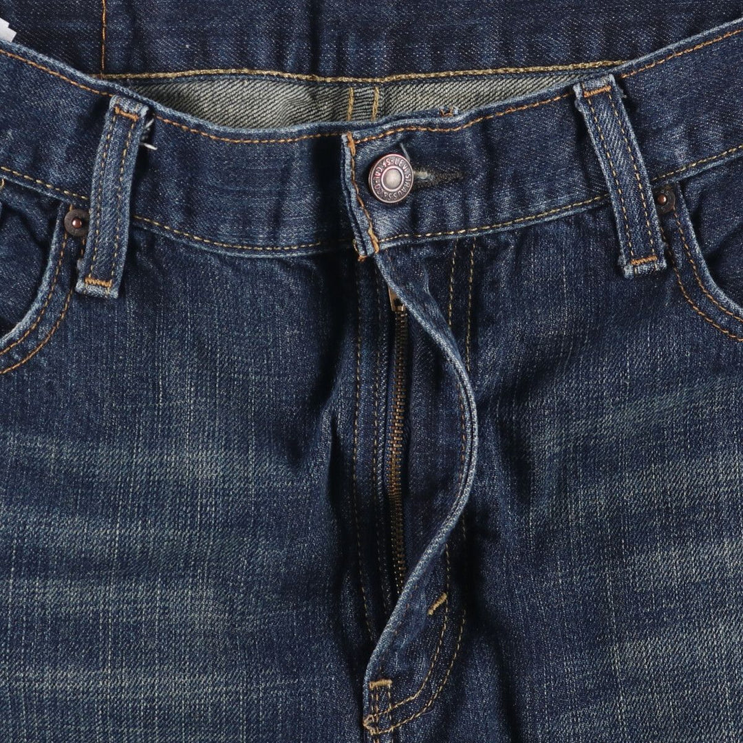 Levi's 569 Loose Straight Denim Shorts, Men's Size 35 cotton blue type Vintage Second Hand