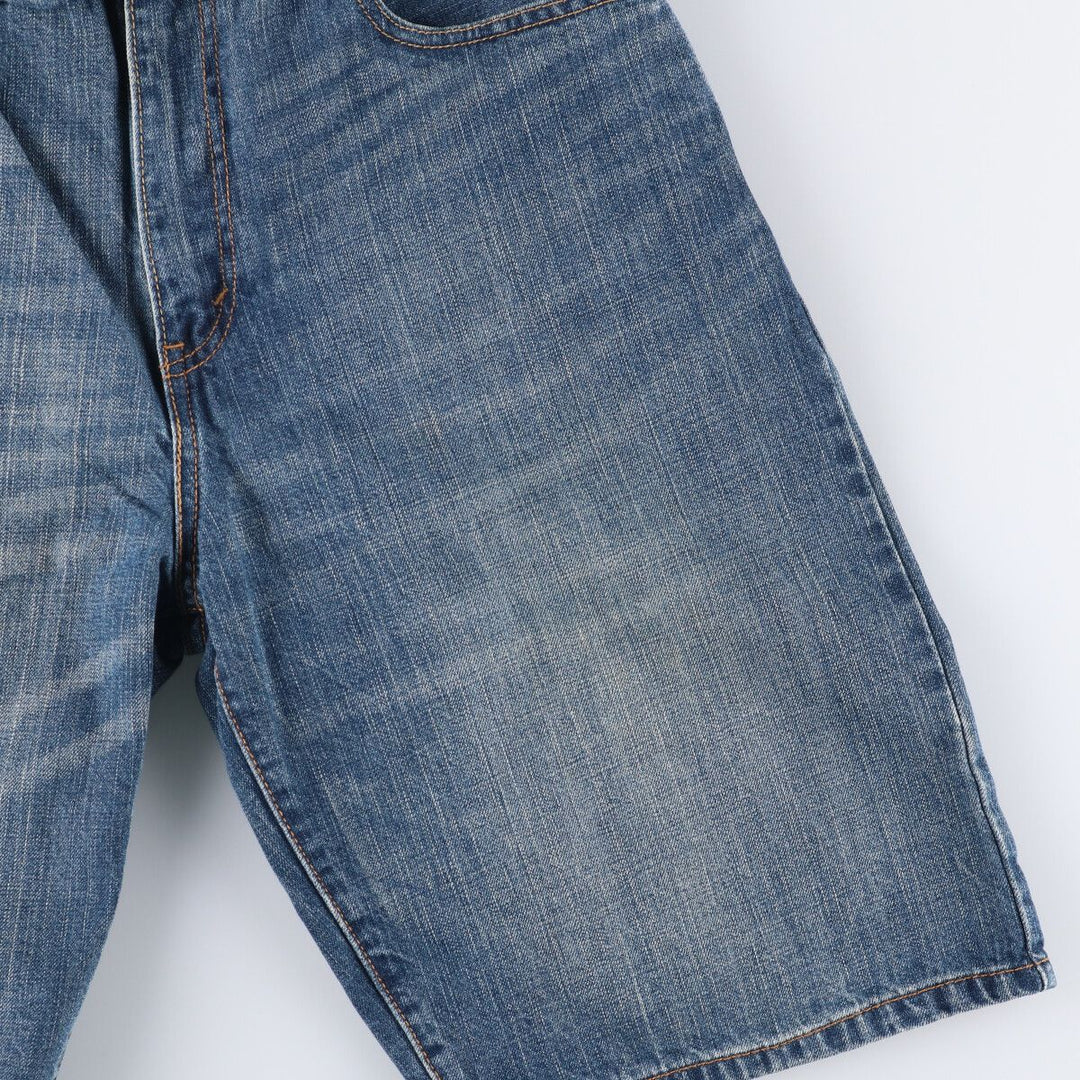 Levi's 569 denim shorts, half pants, jorts, men's size w36 cotton blue type Vintage Second Hand