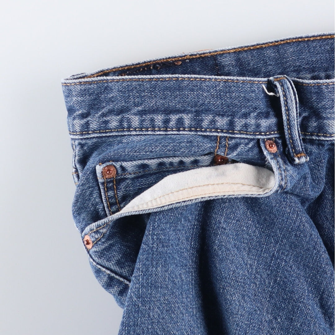 Levi's 550 Relaxed Fit Denim Shorts, Men's Size W37 cotton blue type Vintage Second Hand