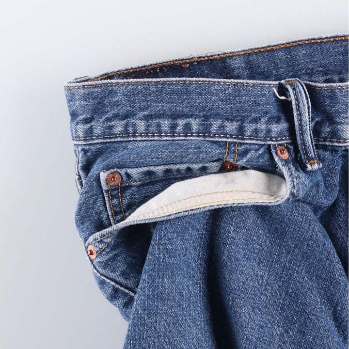 Levi's 550 Relaxed Fit Denim Shorts, Men's Size W37 cotton blue type Vintage Second Hand