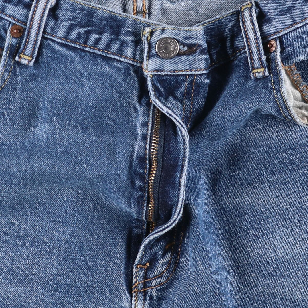 Levi's 569 denim shorts, half pants, jorts, men's size W34 cotton blue type Vintage Second Hand