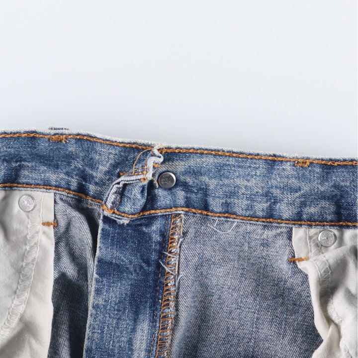 2000'S Levi's 569 Loose Fit Denim Shorts (Men's Size 34) cotton blue type Vintage Second Hand