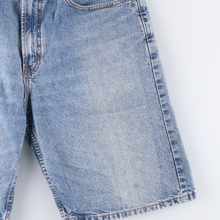 2000'S Levi's 569 Loose Fit Denim Shorts (Men's Size 34) cotton blue type Vintage Second Hand