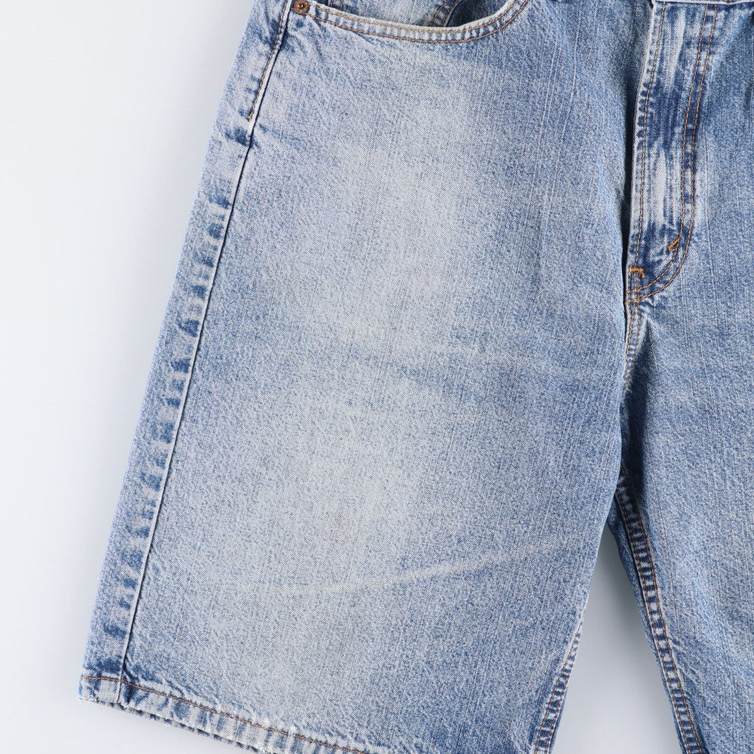 2000'S Levi's 569 Loose Fit Denim Shorts (Men's Size 34) cotton blue type Vintage Second Hand
