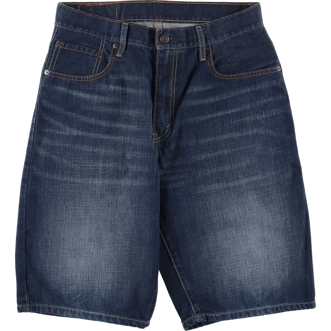 Levi's 569 Loose Straight Denim Shorts, Men's Size 33 cotton blue type Vintage Second Hand