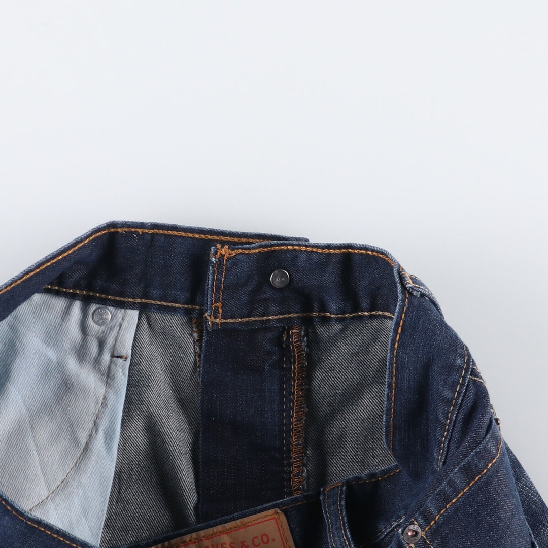 Levi's 569 Loose Straight Denim Shorts, Men's Size 33 cotton blue type Vintage Second Hand