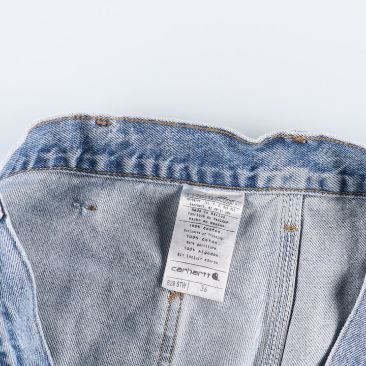 Carhartt Denim Painter Shorts, Shorts, Men's, W36 equivalent cotton blue type Vintage Second Hand
