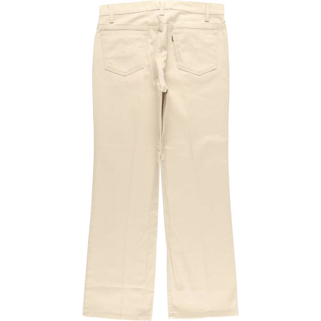 Vintage Levi's STA-PREST slacks, made in the USA, men's size W34. cotton Beige type Vintage Second Hand