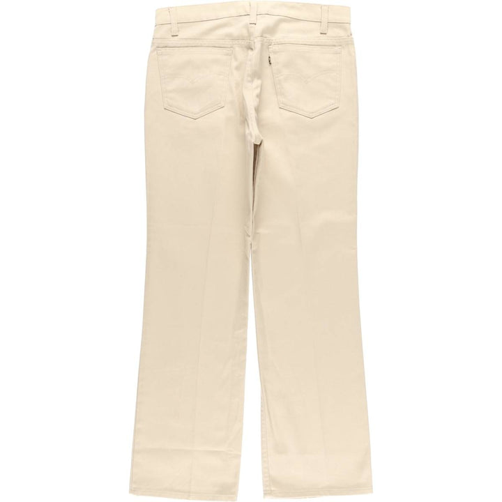 Vintage Levi's STA-PREST slacks, made in the USA, men's size W34. cotton Beige type Vintage Second Hand