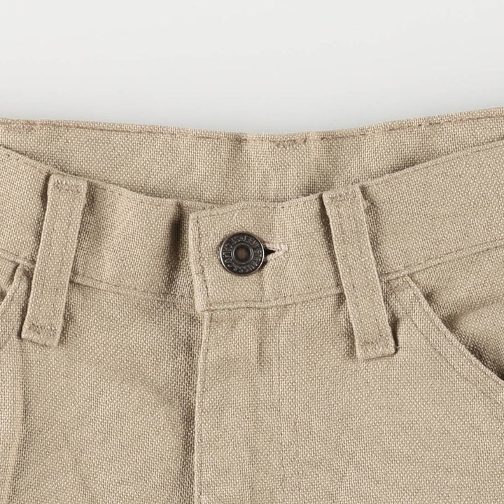 90'S Levi's STA-PREST flared pants (10517-4421), made in the USA, men's size 33, vintage unclear Beige type Vintage Second Hand