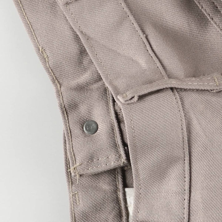 Vintage 1980'S Levi's STA-PREST flared pants (10517-6125), made in the USA, size W31. polyester Beige type Vintage Second Hand