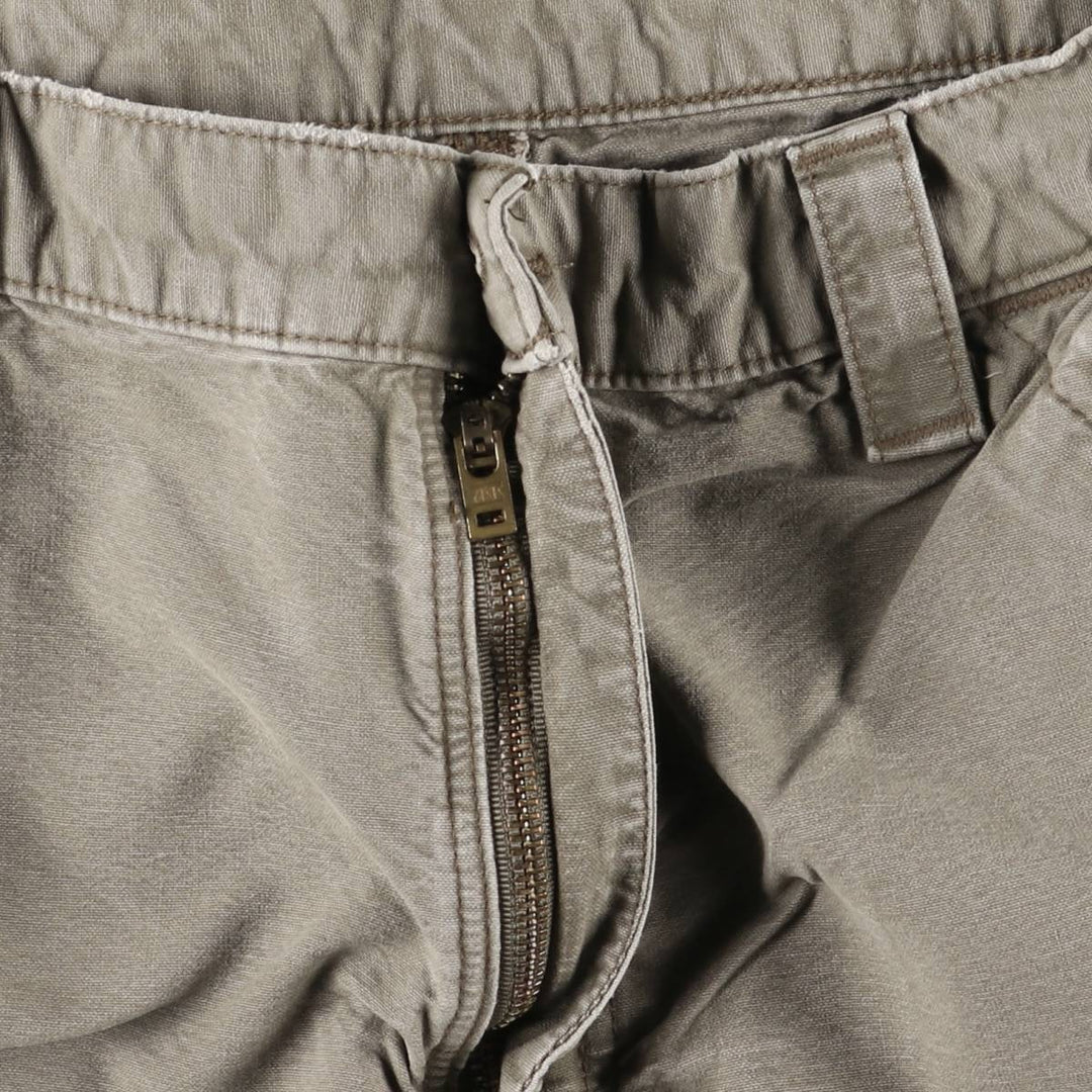 Carhartt Duck Work Shorts, Men's Size W34 cotton Khaki type Vintage Second Hand