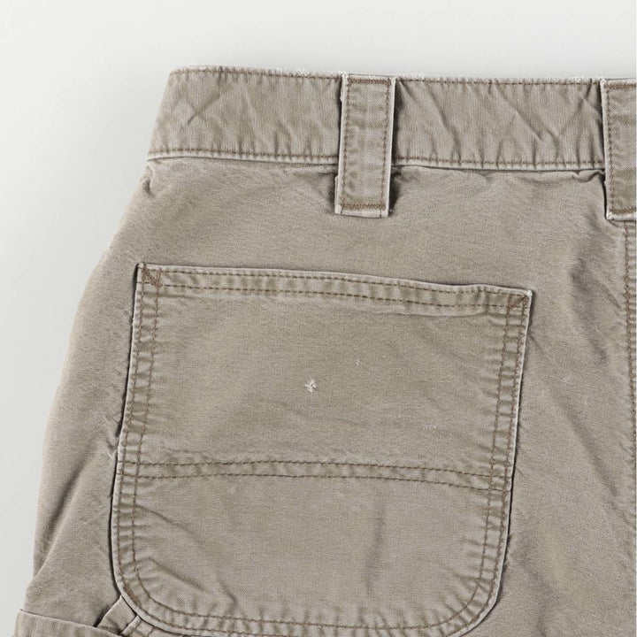 Carhartt Duck Work Shorts, Men's Size W34 cotton Khaki type Vintage Second Hand