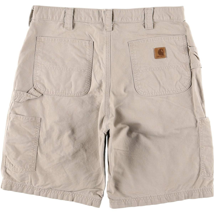 Carhartt Duck Painter Shorts, Shorts, Men's, W36 equivalent cotton pale white type Vintage Second Hand