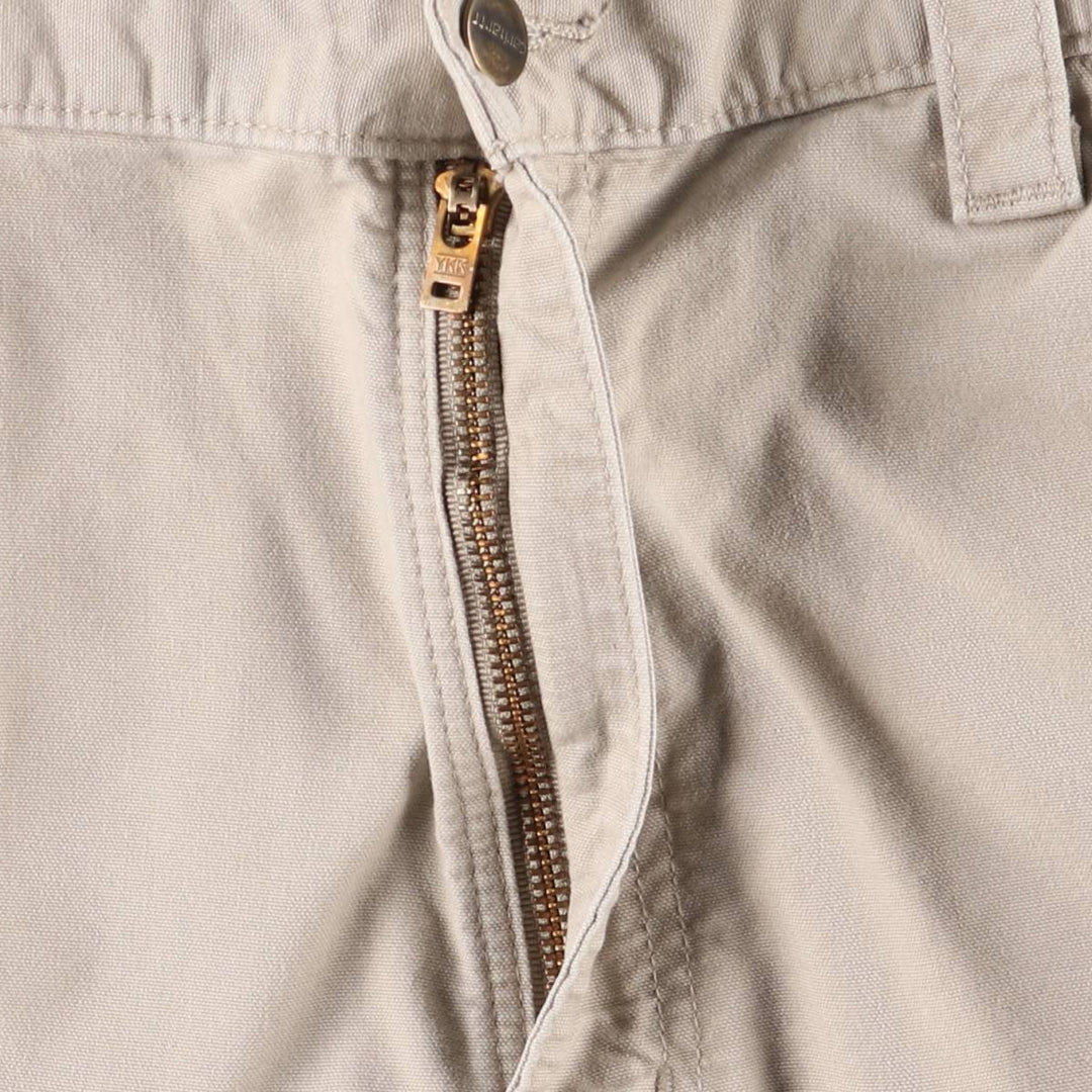 Carhartt Duck Painter Shorts, Shorts, Men's, W36 equivalent cotton pale white type Vintage Second Hand