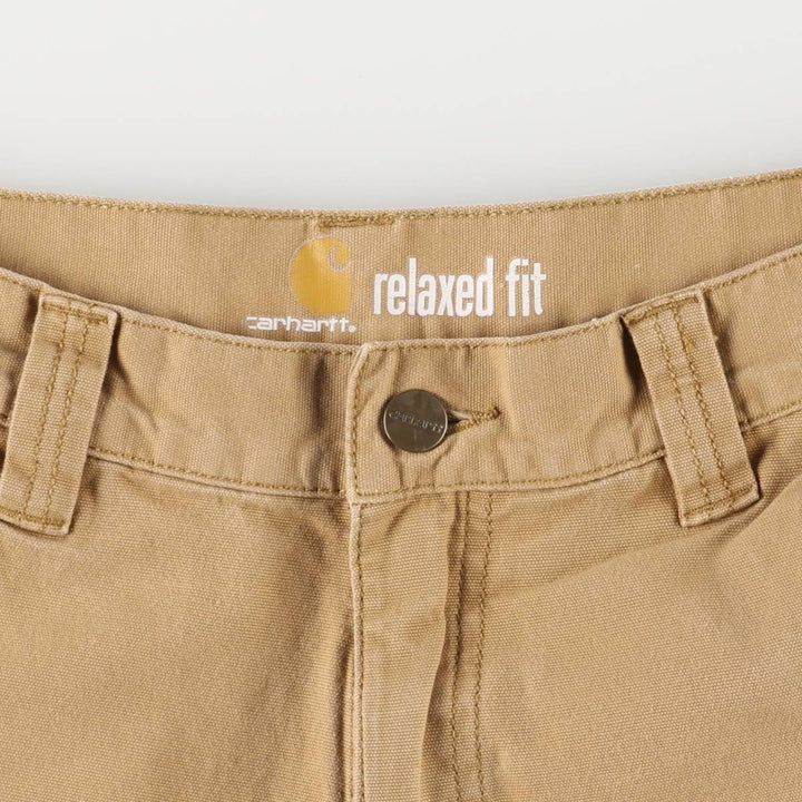 Carhartt Relaxed Fit Duck Painter Shorts, Men's Size W31 cotton ocher yellow type Vintage Second Hand