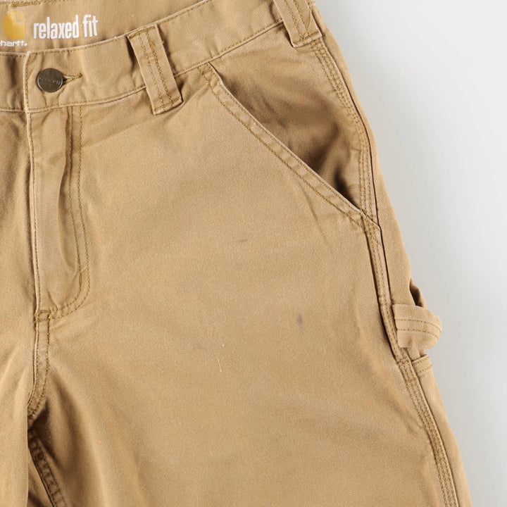 Carhartt Relaxed Fit Duck Painter Shorts, Men's Size W31 cotton ocher yellow type Vintage Second Hand