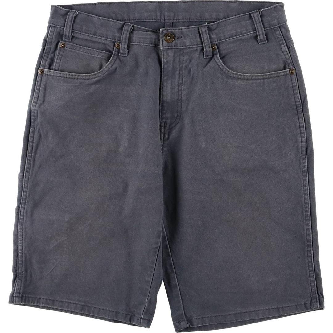 Dickies Duck Work Shorts, Men's, Size W33 cotton navy blue type Vintage Second Hand