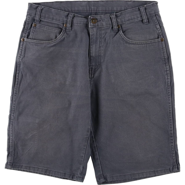 Dickies Duck Work Shorts, Men's, Size W33 cotton navy blue type Vintage Second Hand